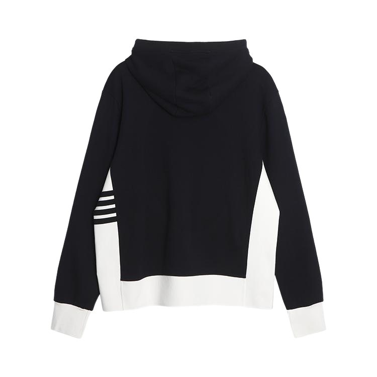 Colorblock Four-Bar Hoodie | Thom Browne