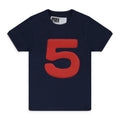 Blue '5' Baby T-Shirt