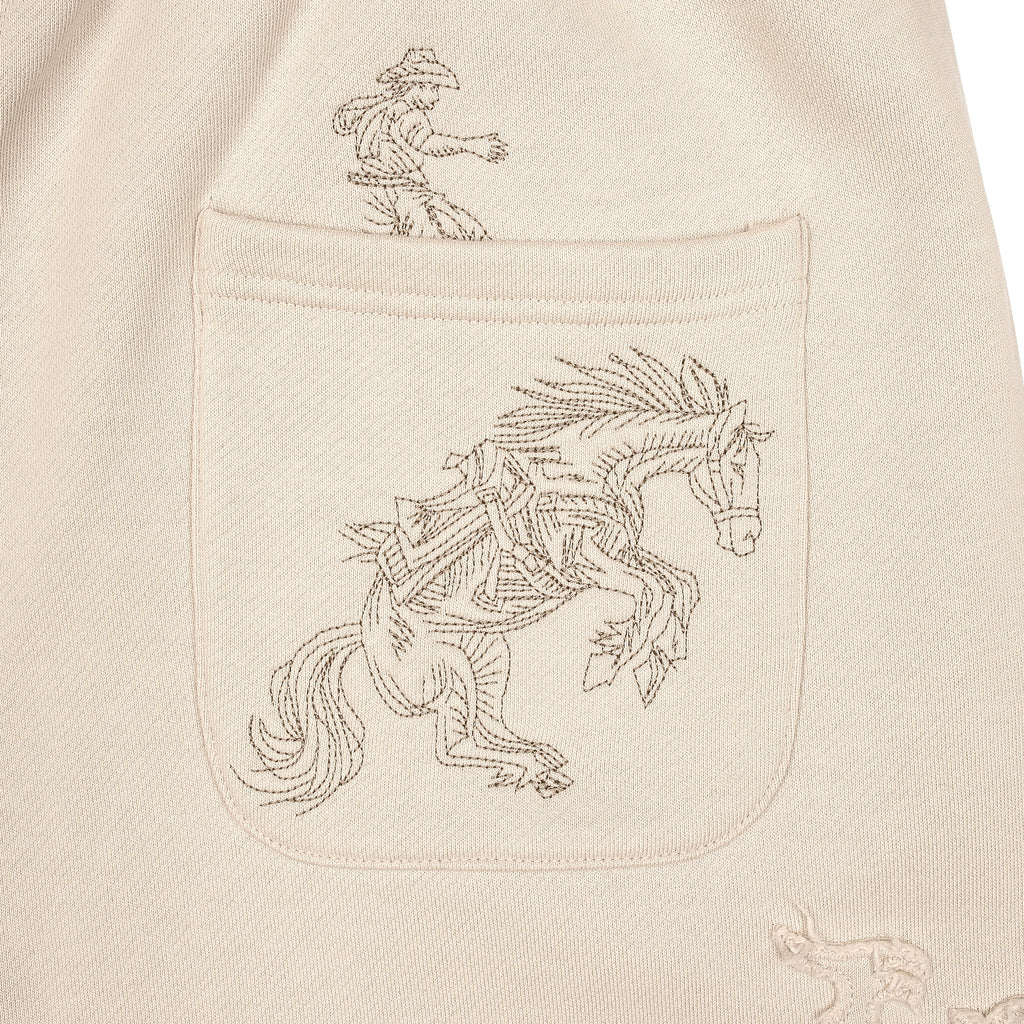 "western" Jogger beige