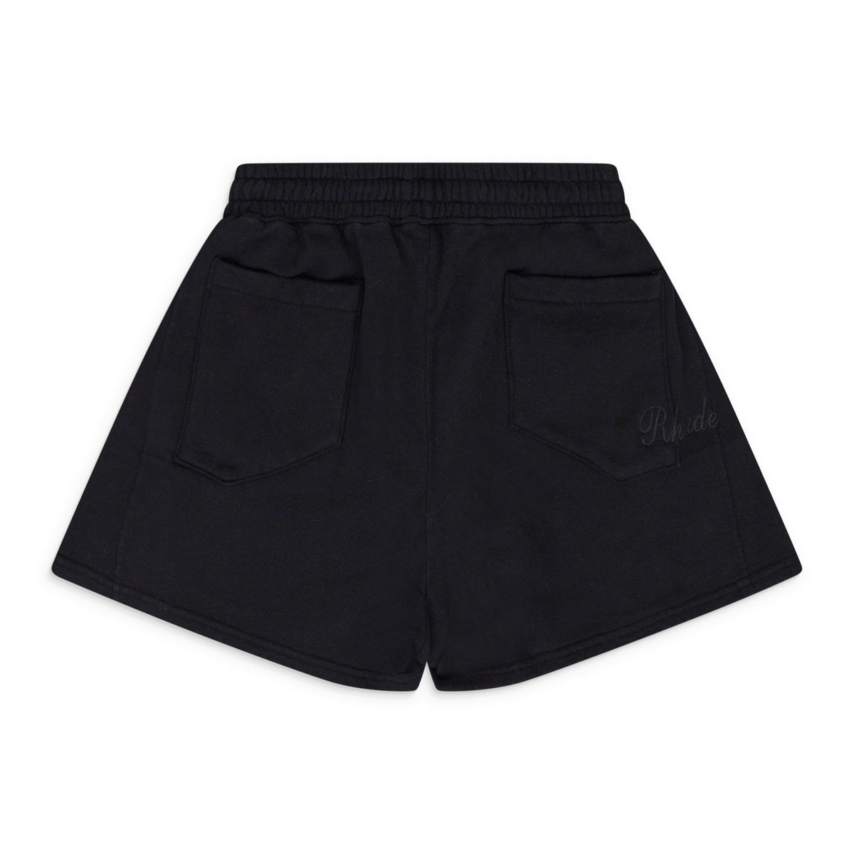 BLACK SKYLINE TERRY SHORTS