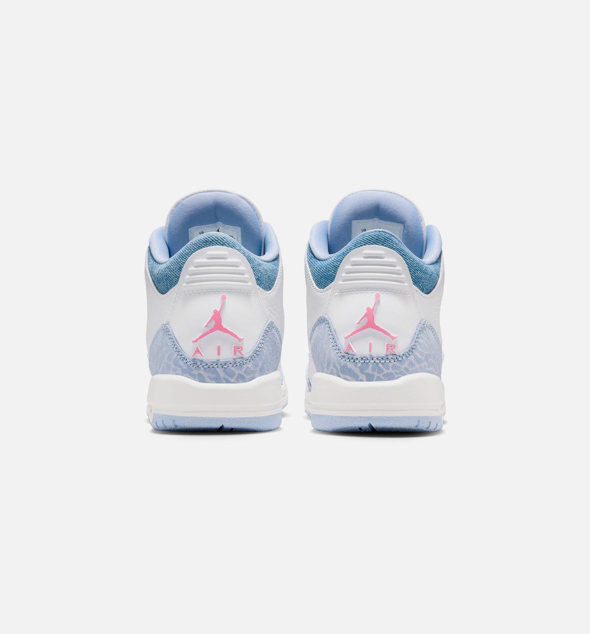Air Jordan 3 Retro Cobalt Bliss Grade School Lifestyle Shoe – White/Cobalt Bliss/Football Grey/Pink Glow