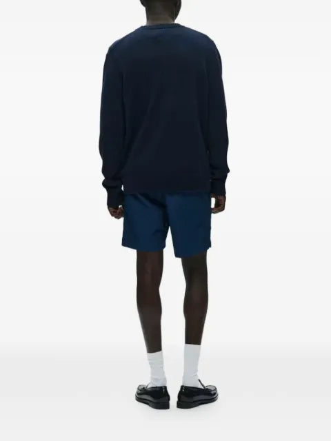 Wood Wood Tay crew-neck logo sweater