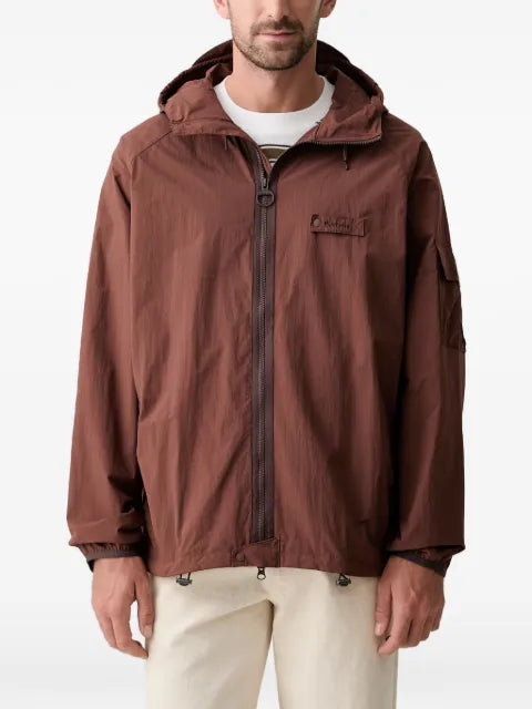Barbour re-engineered flyweight showerproof hooded jacket