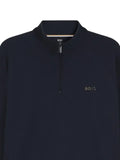 BOSS cotton-blend jacket with metallic logo