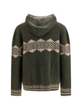 Baziszt Horin hooded cardigan