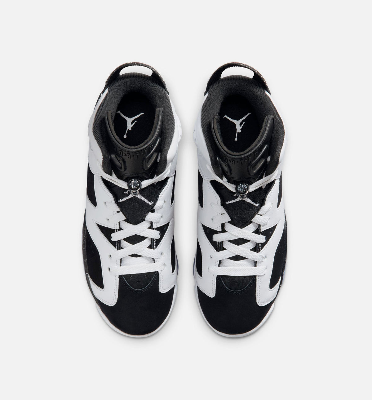 Air Jordan 6 Retro Black and White Grade School Shoe - Black/White