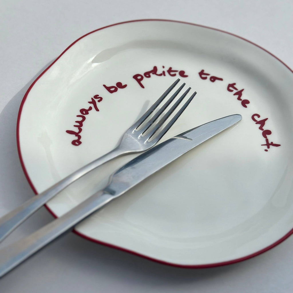 MÆGEN Statement Plate: Chef