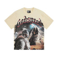 Godspeed Astronaut Pyramid Graphic T-Shirt