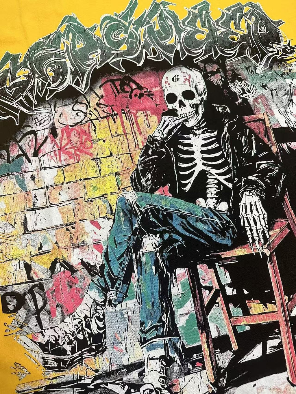 Godspeed Skeleton Graphic T-Shirt