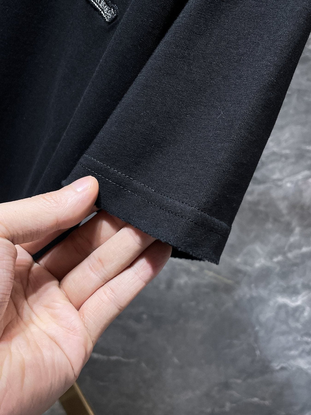 Chrome Hearts Cross & Horseshoe Embroidered Short-Sleeve T-Shirt
