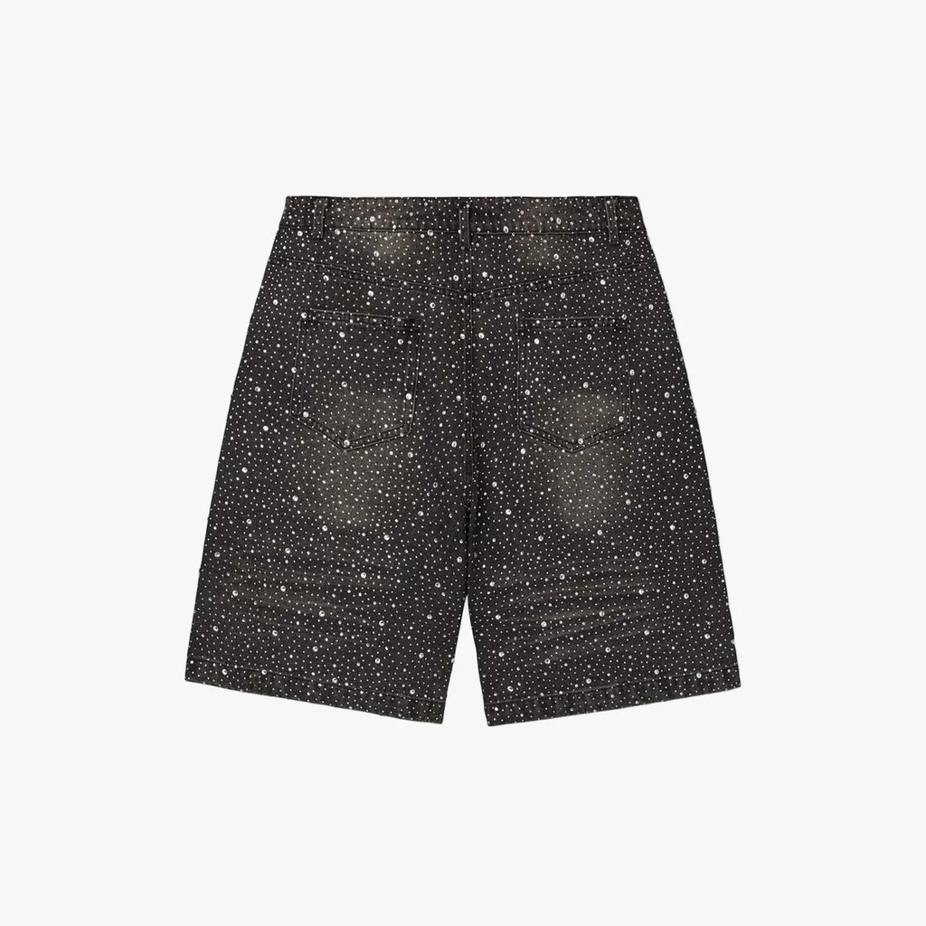 Vale Forever Rainstorm Jorts Black